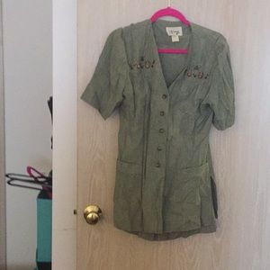 Jacket and skirt set